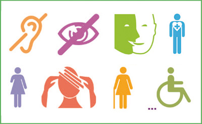 loi handicap pictogramme accessibilité