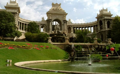 le Palais Longchamp : château d'eau Château d'eau de Marseille