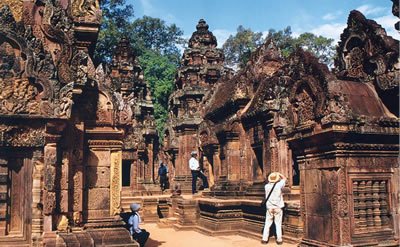 Beanteay srey Temple humain dédié à Siva