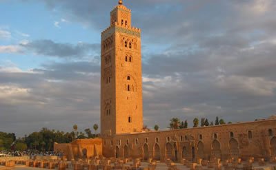 la mosquée de Koutoubia Koutoubia (la mosquée des libraires) à Marrakesh